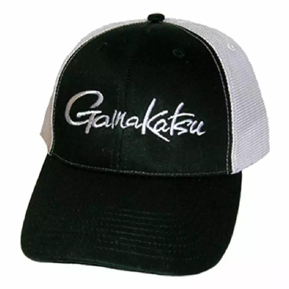 Gamakatsu Mesh Black/White Hats 3 Gamakatsu Mesh Black/White Hats