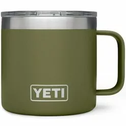 Yeti Rambler 14 Oz & 24oz Mug -fishing Sales 170782 14oz Mug Website Assets Mug OliveGreen F 1680x1024 1