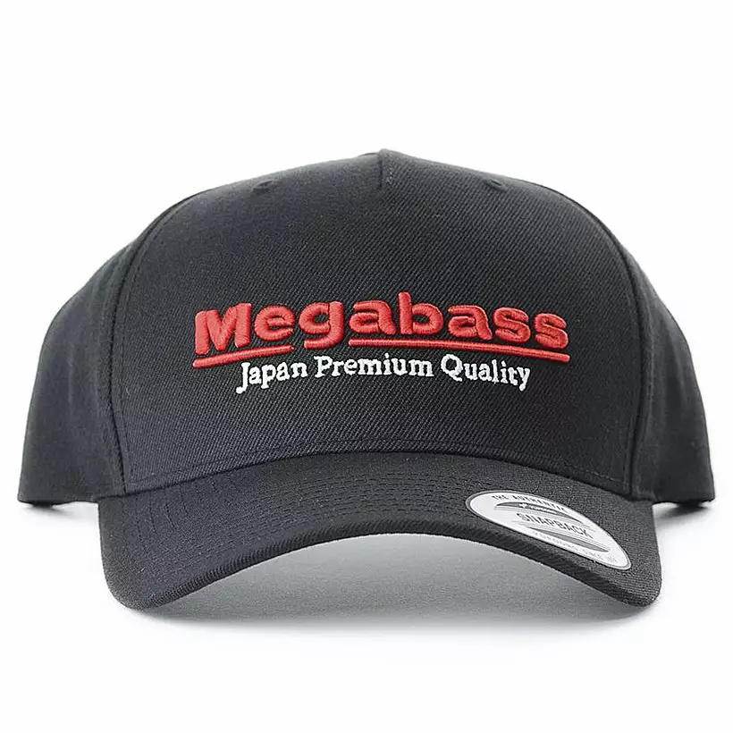 Megabass Classic Snapback Hat Black And Red 3 Megabass Classic Snapback Hat Black And Red