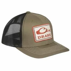 Drake Waterfowl Square Patch Mesh Hat