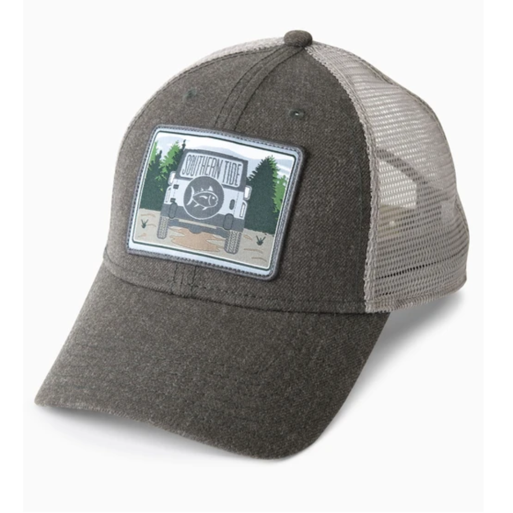 Southern Tide Waxed Off-Road Patch Trucker Hat 3 Southern Tide Waxed Off-Road Patch Trucker Hat