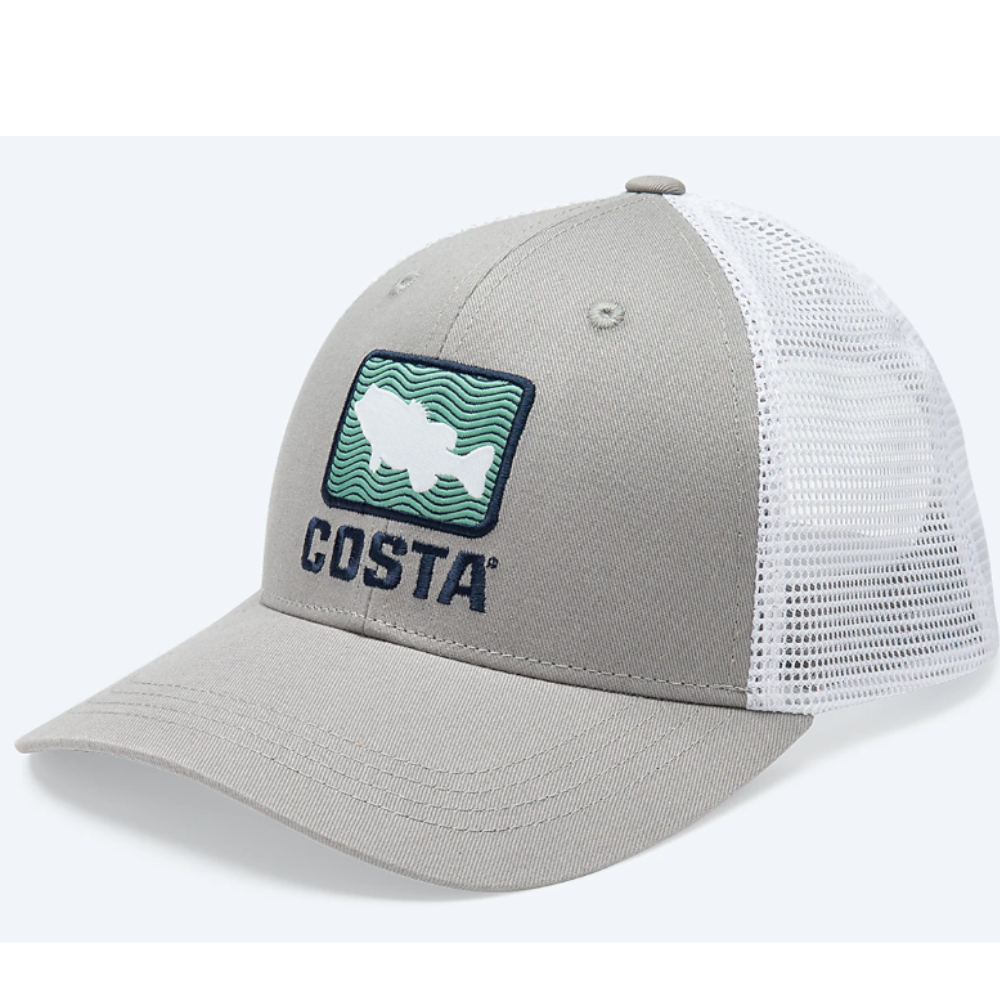 Costa Bass Waves Trucker Hat 3 Costa Bass Waves Trucker Hat