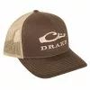Drake Waterfowl Mesh Back Hats -fishing Sales DRAKEMESHBACKCAPDH4010 BKH BrownKhaki
