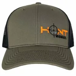 Hunt Monkey Embroidered Logo Hat