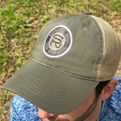 Southern Reel Outfitters Embroidered Hats -fishing Sales Olive Logo Hat