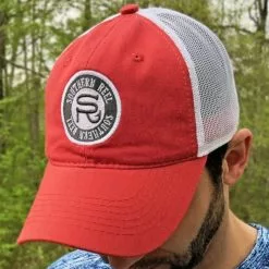 Southern Reel Outfitters Embroidered Hats -fishing Sales Red Logo Hat