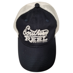 Southern Reel Outfitters Mesh Hats -fishing Sales SouthernReelOutfittersMeshHat NavyandWhite