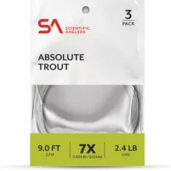 Scientific Anglers Scientific Angler Absolute Trout Fishing Line Leader