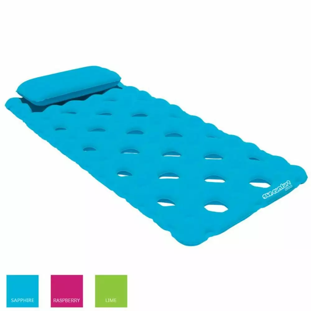 Air Head Sun Comfort Cool Suede Pool Mattress 4 Air Head Sun Comfort Cool Suede Pool Mattress - Image 2