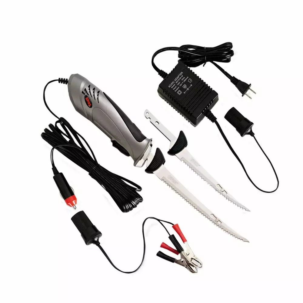 Rapala Deluxe Electric Fillet Knife Set 3 Rapala Deluxe Electric Fillet Knife Set