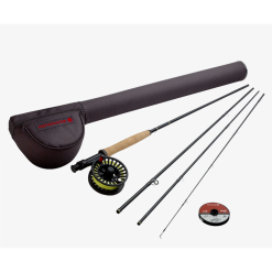 Redington Topo II Outfit Fly Fishing Combo Kit With Crosswater Reel