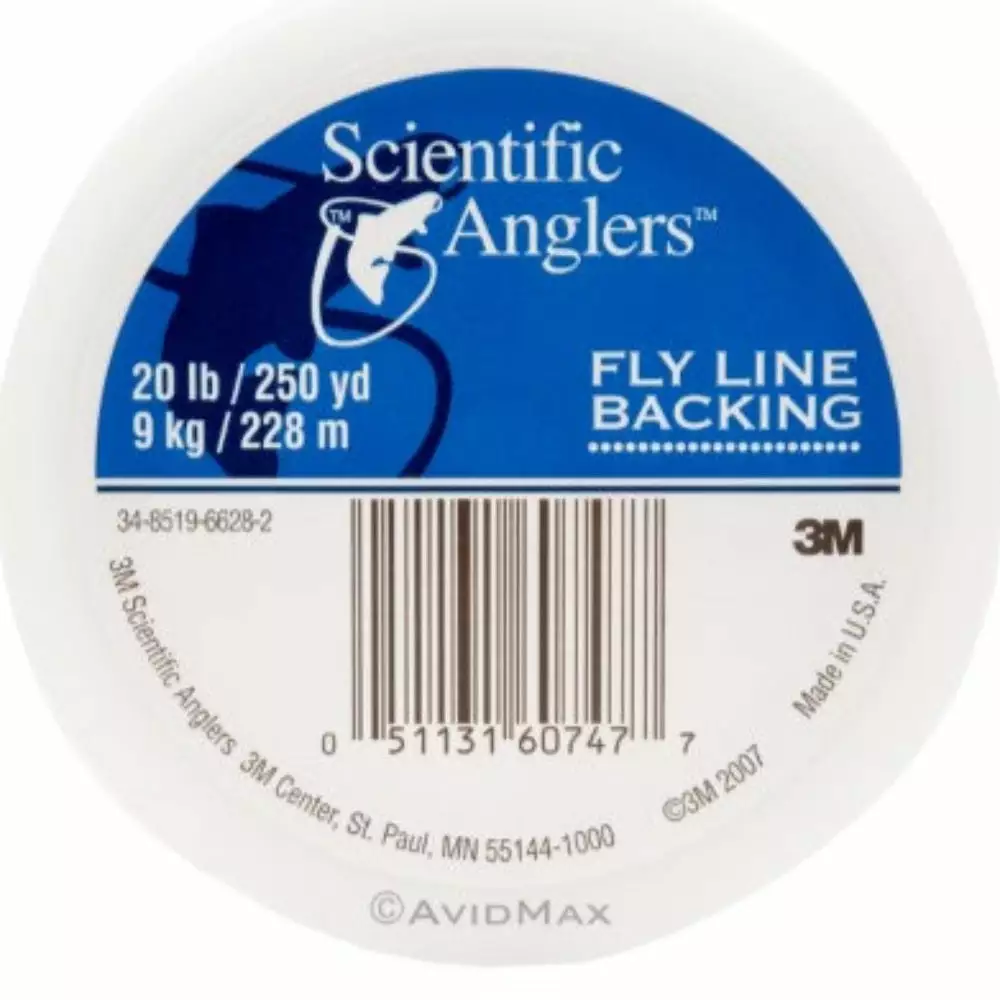 Scientific Anglers Scientific Angler Dacron White Fly Line Backing 3 Scientific Anglers Scientific Angler Dacron White Fly Line Backing
